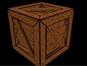 Crate textured Diffuse